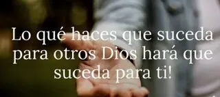 Siembra misericordia Recibe misericordia