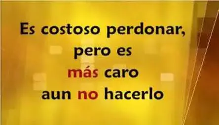 Perdonar nos libra del rencor Perdonar es libertad